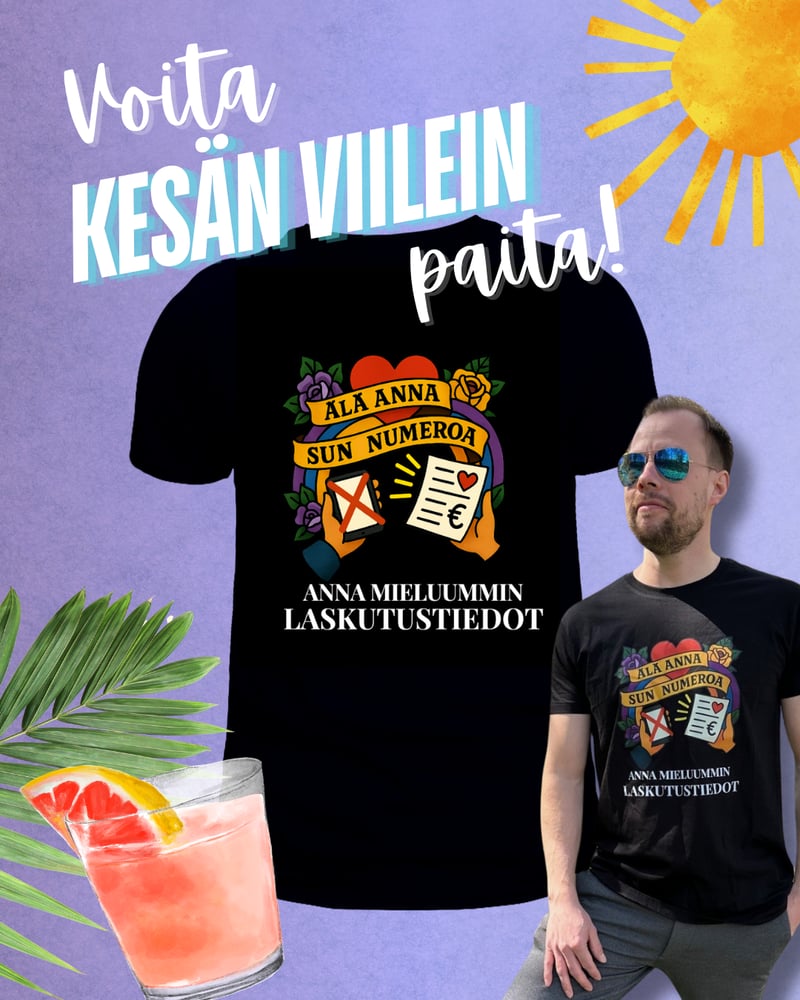 Voita kesän viilein  t-paita! (4)